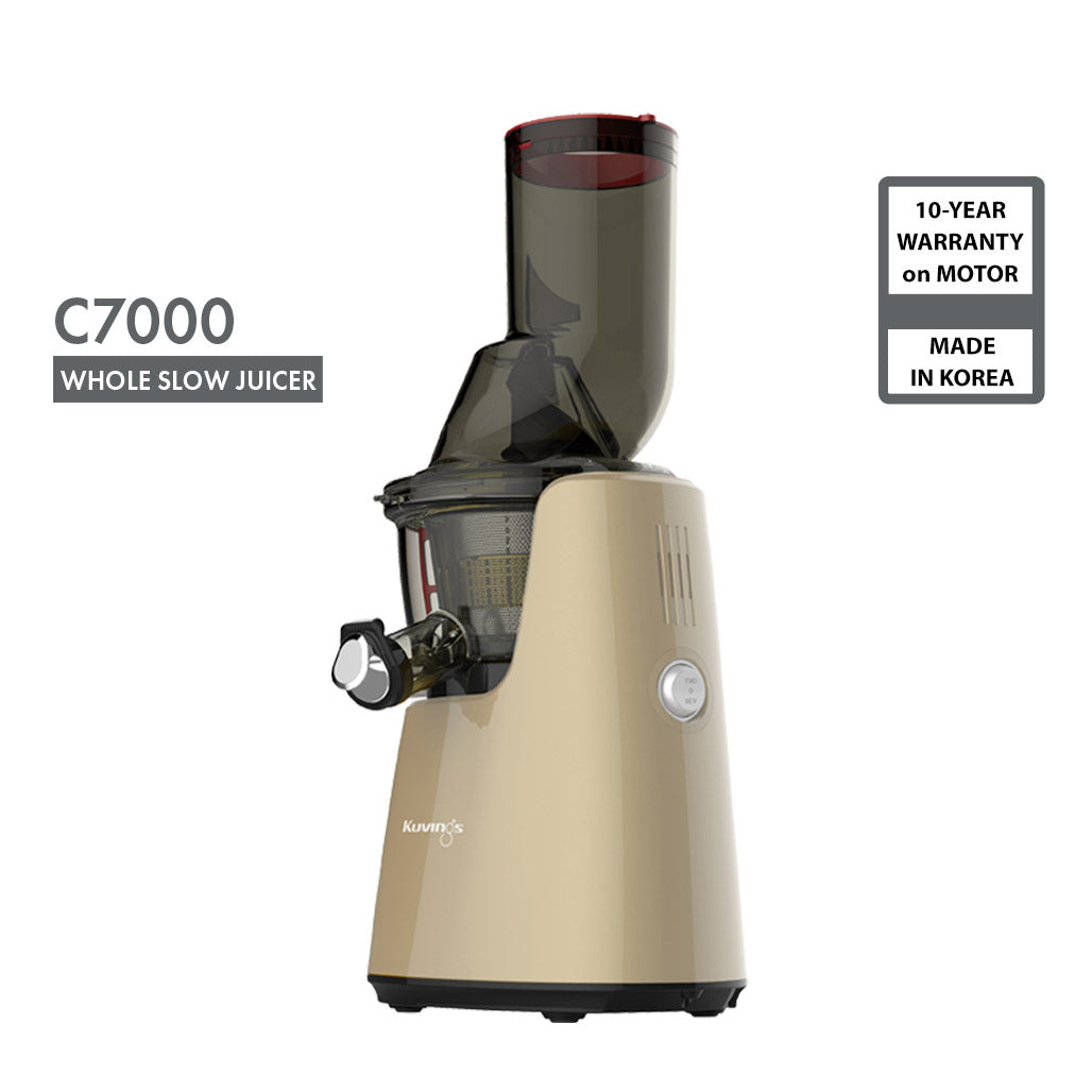 Kuvings C7000 Whole Slow Juicer with Dual Feeding Chute for Cold Press Masticating Juice