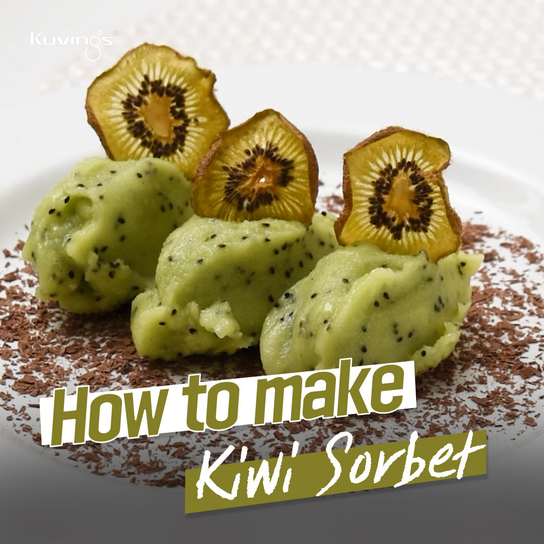 Kiwi Sorbet -  A Bedtime Treat For Good Sleep