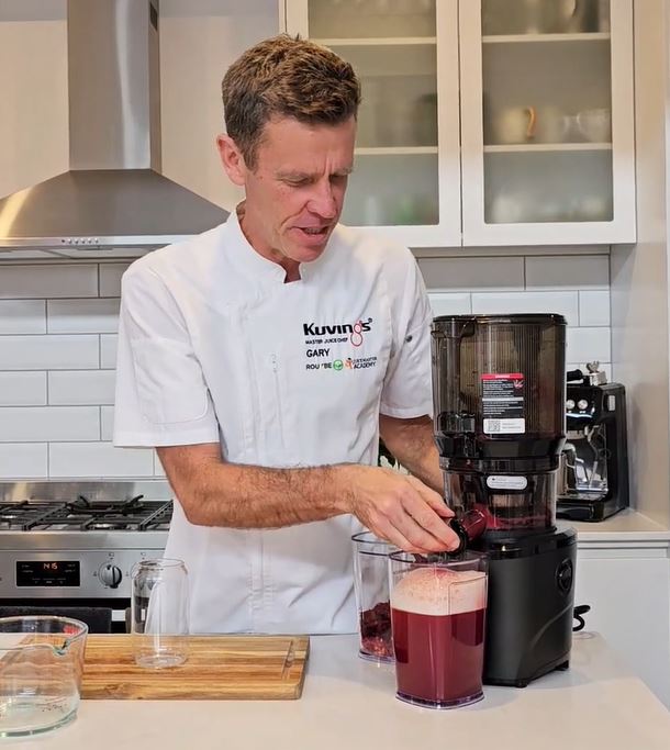 Mighty Muscle Juice Recipe with Chef Gary Dowse