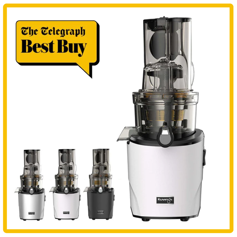 The Telegraph selects the REVO830 as the "BEST OVERALL" juicer of 2024.